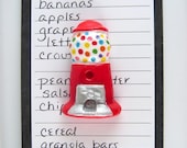 Fridge magnet - Gumball machine, refrigerator magnets, kitchen decor, cute fridge magnets