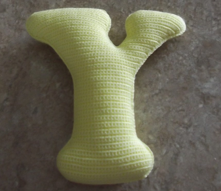Trendy Yellow item Pillow Crochet For Sale