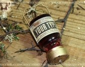 Miniature Victorian Apothecary Blood Transfusion Vintage I'm Your Type Halloween Decor