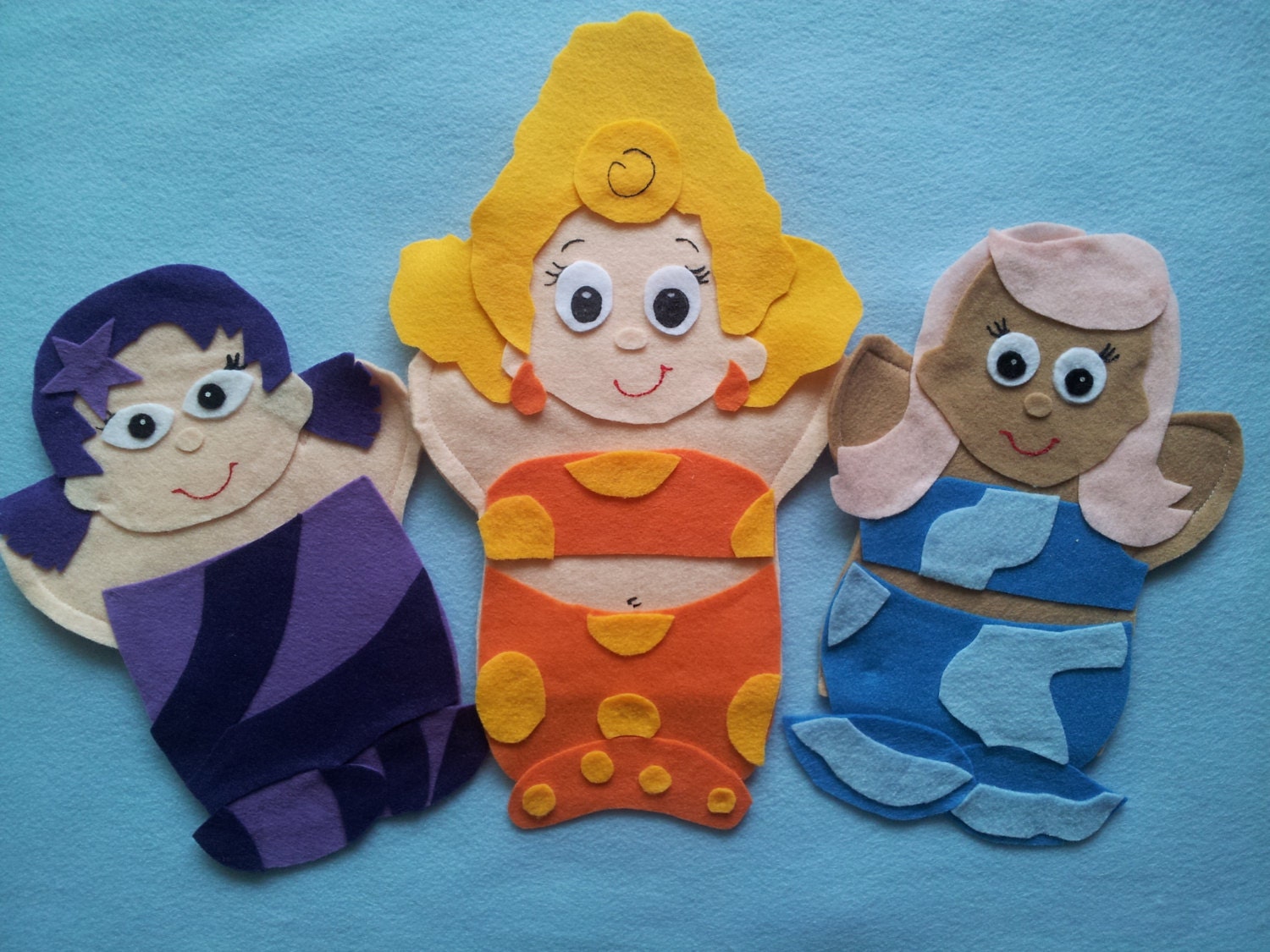 Bubble Guppies - puppets girls