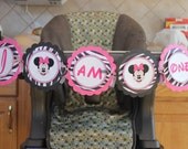 Minnie Mouse I am One birthday banner Il_170x135