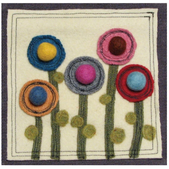 Wall Hanging Series - Flower Garden Block