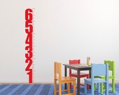 Children's Growth Chart Sticker Decal