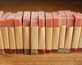 100 Organic Soap Favors for Weddings, Births and Special Occasions. Rustic and personalized.