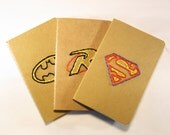 DC Comics Hand Embroidered Moleskine Notebook Pack