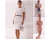 Misses Dress Pattern - Womens Dress Sewing Pattern - McCalls 8154 - Uncut, Factory Folds