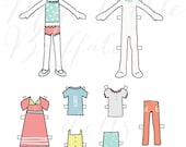 Custom Printable Paper Dolls