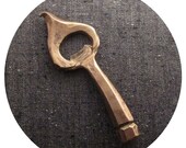 Forged Bronze Aspen Leaf Bottle Opener