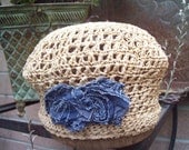 Funky Crocheted Cloche