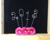 2013 Graduate Centerpiece  Cake topper or Decoration  Congratulations Class Graduation  College and High School Graduate Number Picks