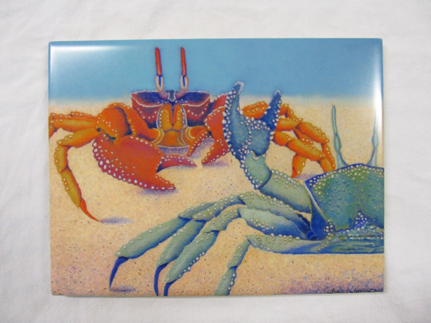 Crabs Ceramic Tile