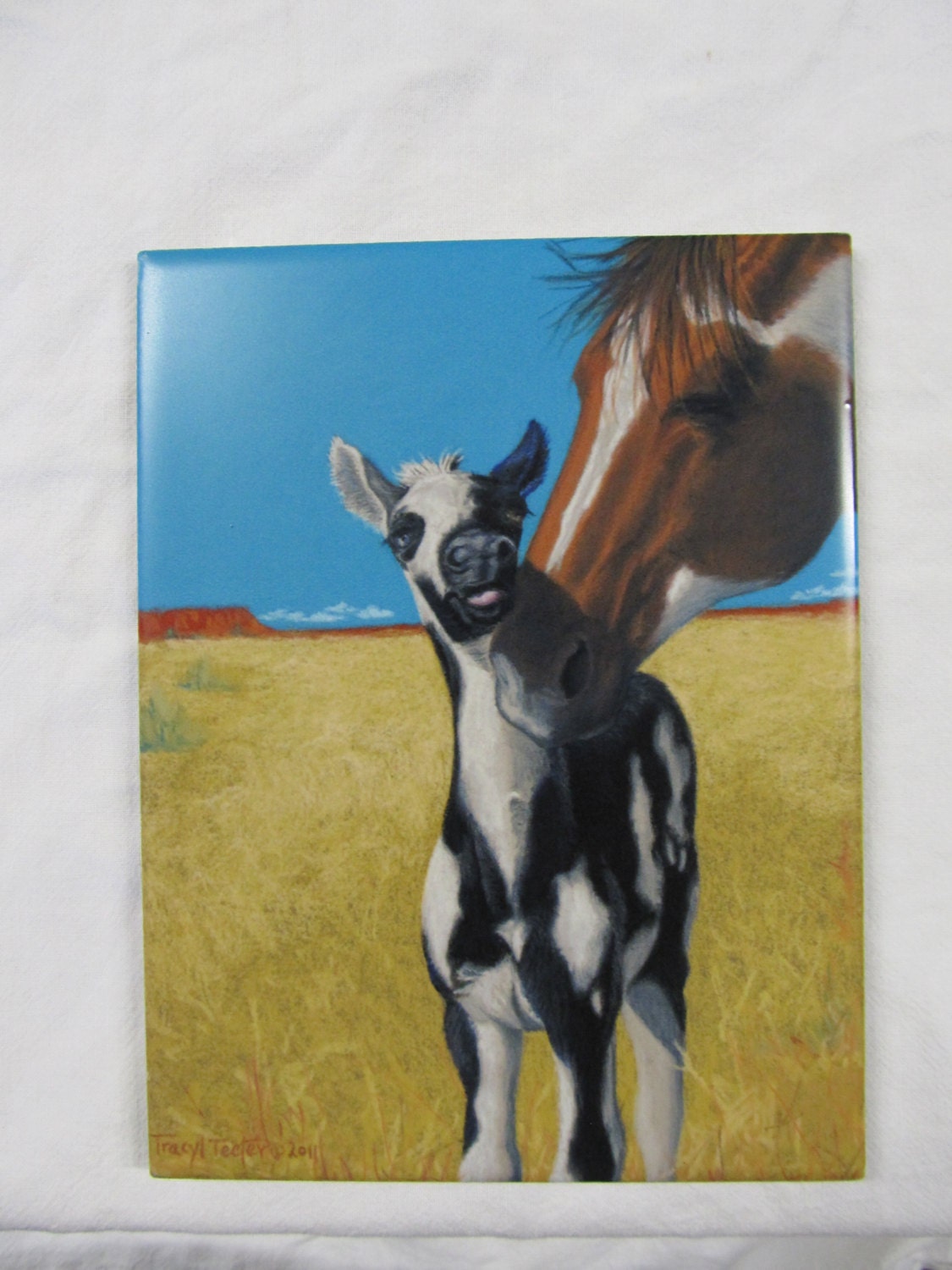 Little Mustang Ceramic Tile
