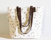 screen printed tote bag - Broken Arrows
