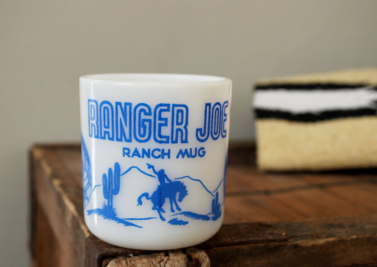 MAKE an OFFER Monday 1950s Ranger Joe Ranch Mug