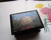 Vintage Hand Painted Wood Box