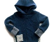 Tiny Wool Hoodie (3-6 months)