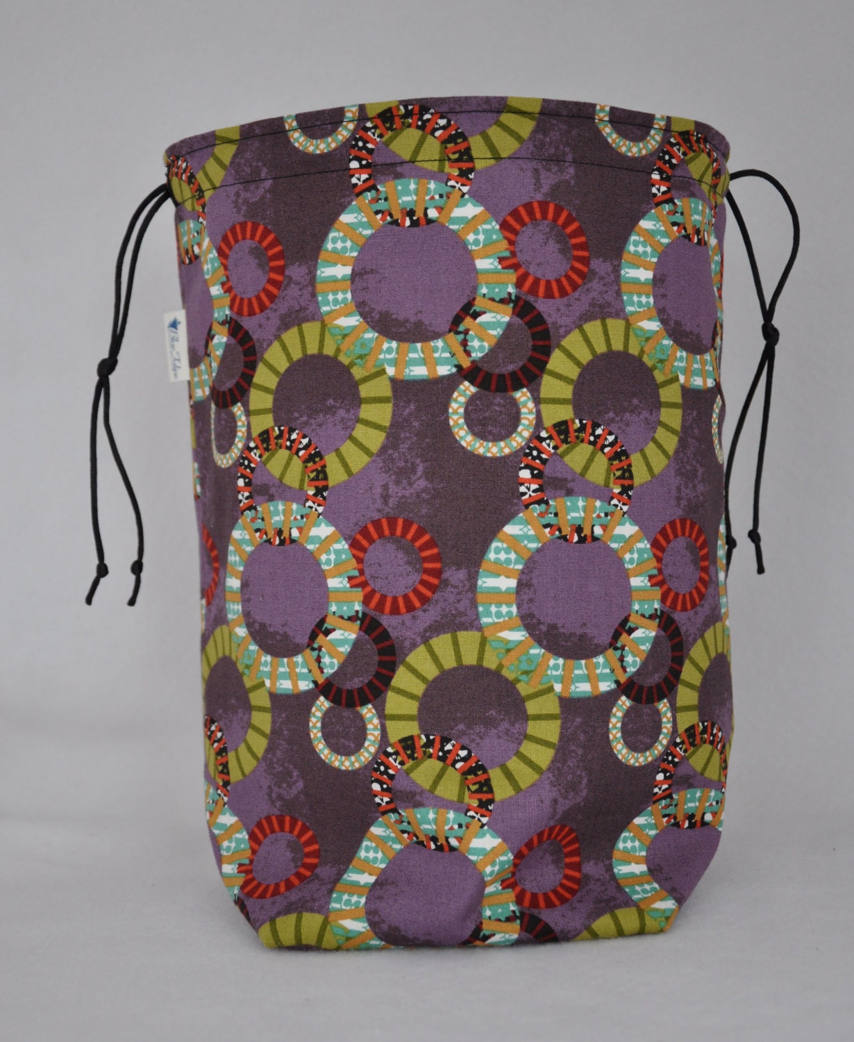 Project Bag Purple Circles