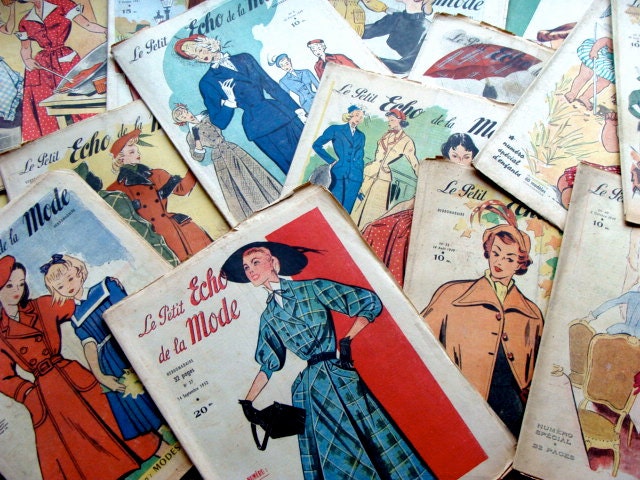Antique French Magazine