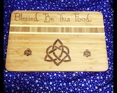 Celtic Heart Bamboo Cutting Board