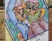 Original Artwork - Football Practice