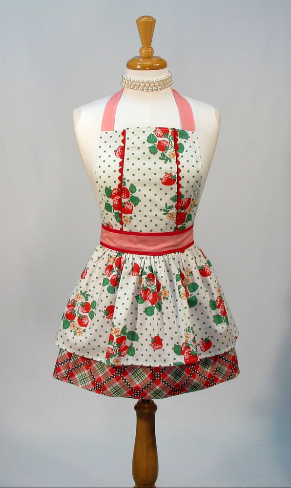 Cute Bib Apron, Designer Styled, Full Apron By Swankyplace