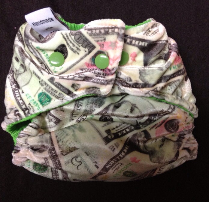 MamaBear BabyWear Swim Diaper, Diaper Cover One Size Fits All - Richie Rich