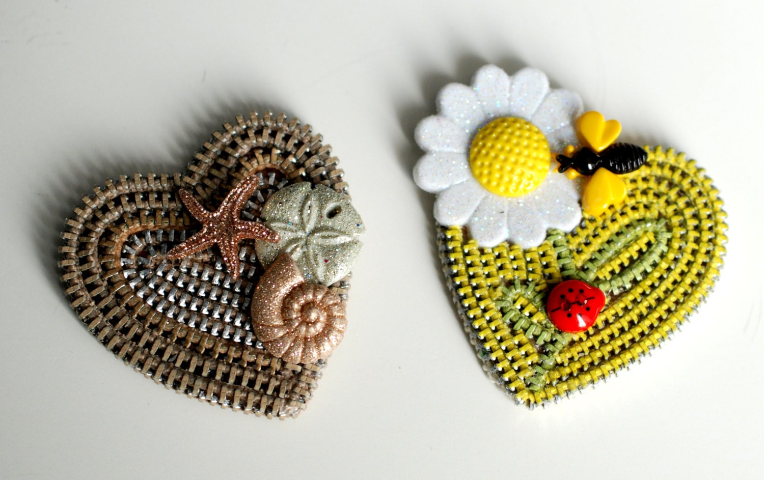 Special Order For Connie Vintage Zipper Brooches