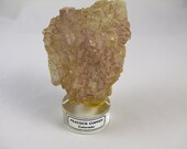Peacock copper crystals mineral geology specimen curio Colorado lucite base