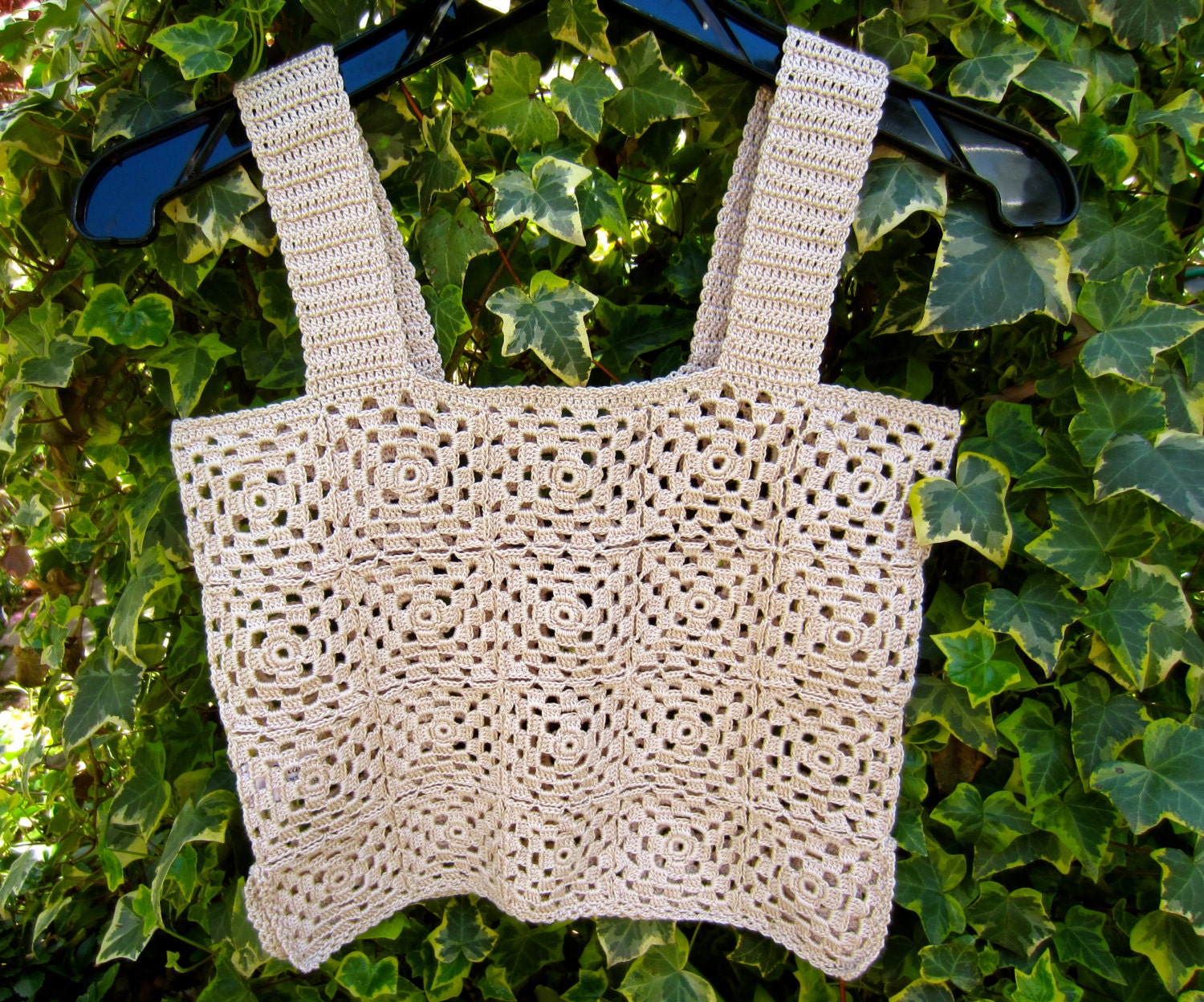 Crochet Beige Camisole, Crop Top, Summer, Cruise, Beach,  Size 0 to 6, Women & Teens, Mothers Day Gift