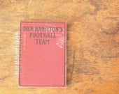 Vintage Book Journal .. Dick Hamilton's Football Team