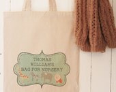 Personalised Nursery Tote Bag