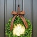 Summer Wreaths, Wedding Decor, Spring Decor, Boxwood Wreaths, Door Wreaths, Personalized Wreaths