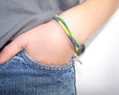 Wrapped Hemp Bracelet - Natural Sustainable Jewelry for Children & Adults