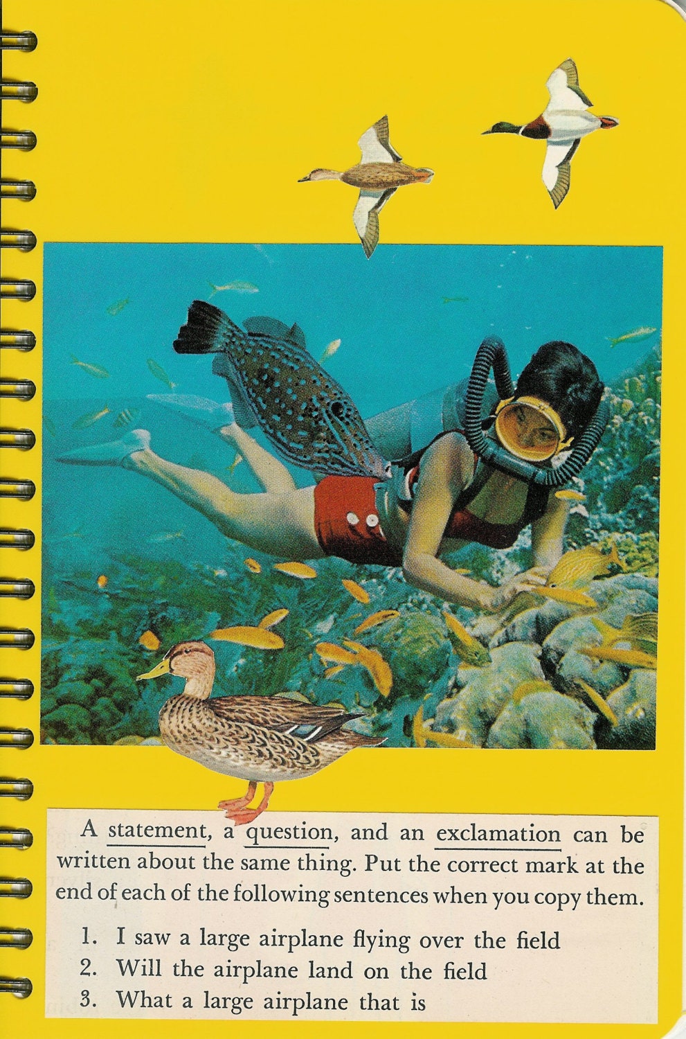 Exclamation notebook