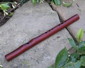 Key of A Sharp (Bb) Transverse Flute - Padauk Hardwood - Diatonic Tuning