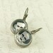 Edgar Allan Poe Dangle Earrings- Literary Gifts - Aubrey Beardsley Illustration