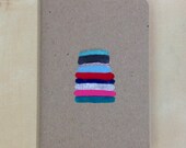Hand Painted Notebook/Color Stack