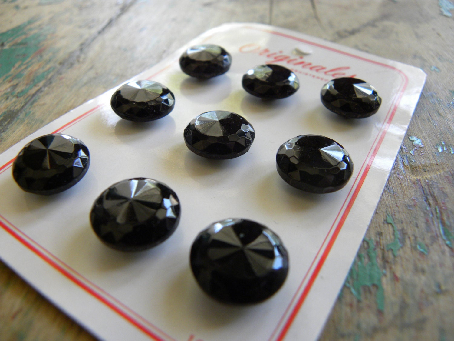 Vintage Glass Buttons