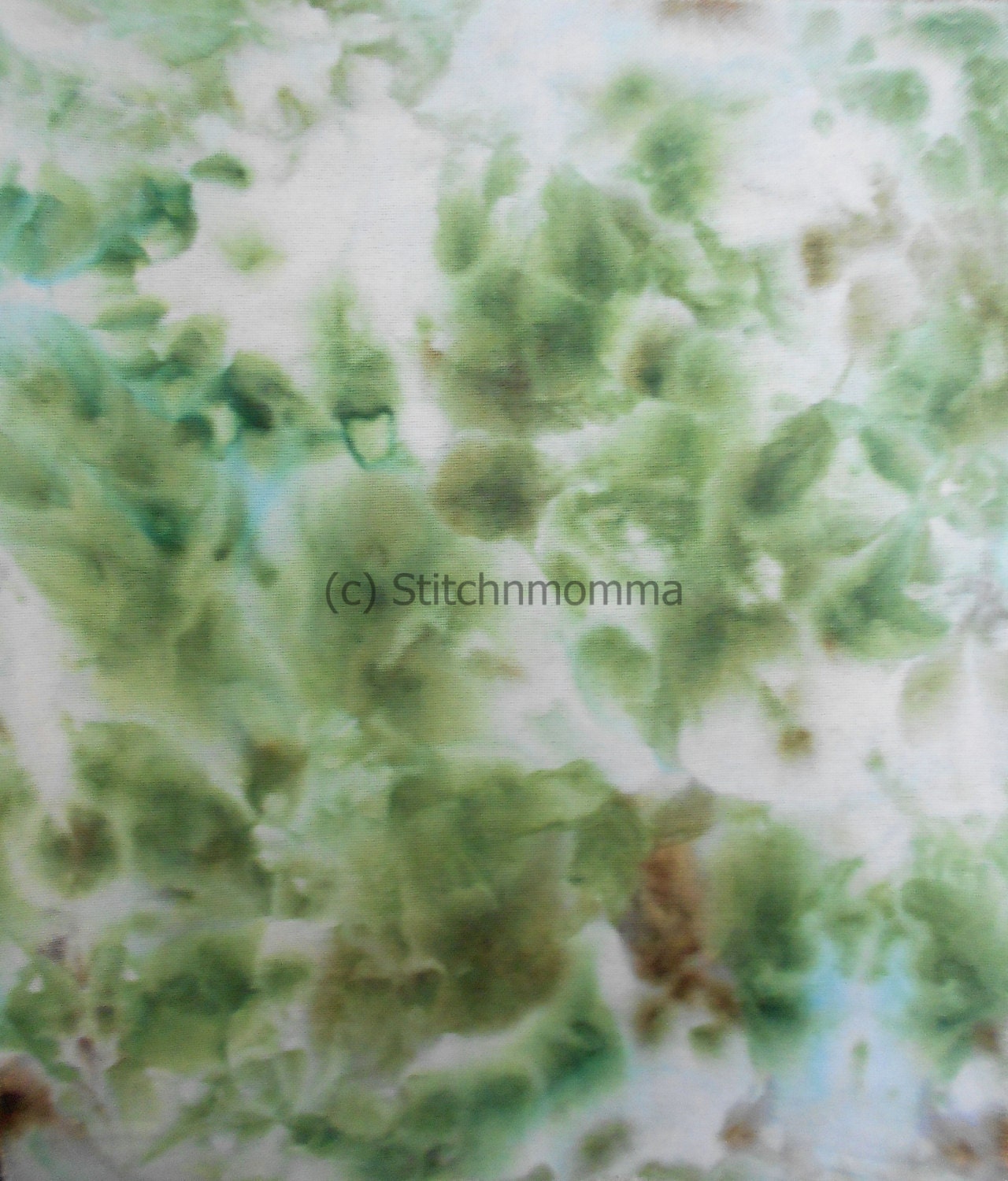 Green Pastures 101 Hand Dyed 28-count Monaco Cross Stitch Fabric - 14x17 inches