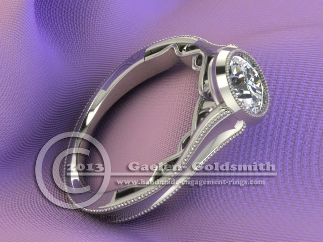 Unique Engagement Rings with Vinework