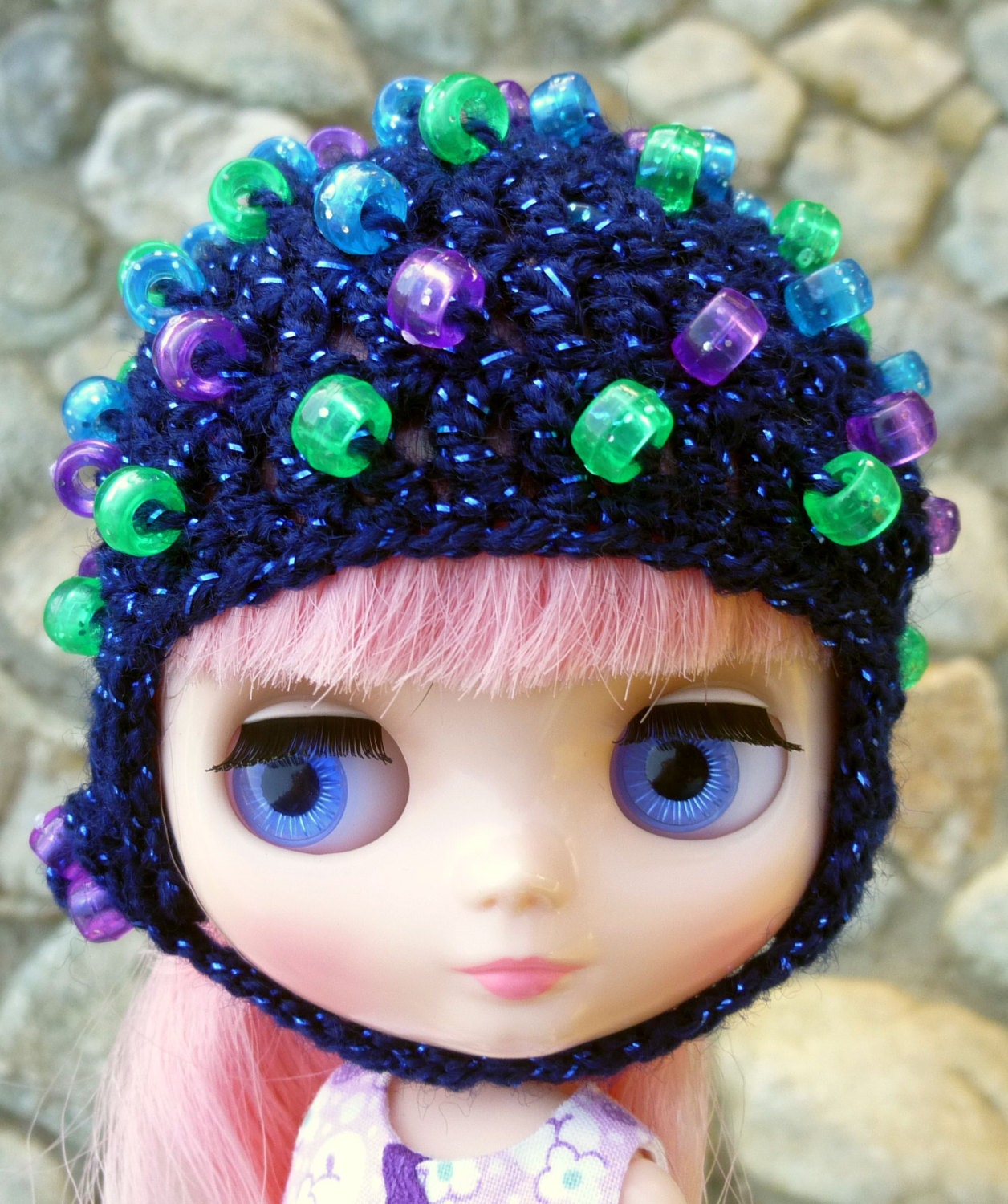 Bauble Helmet for Middie: RAWR