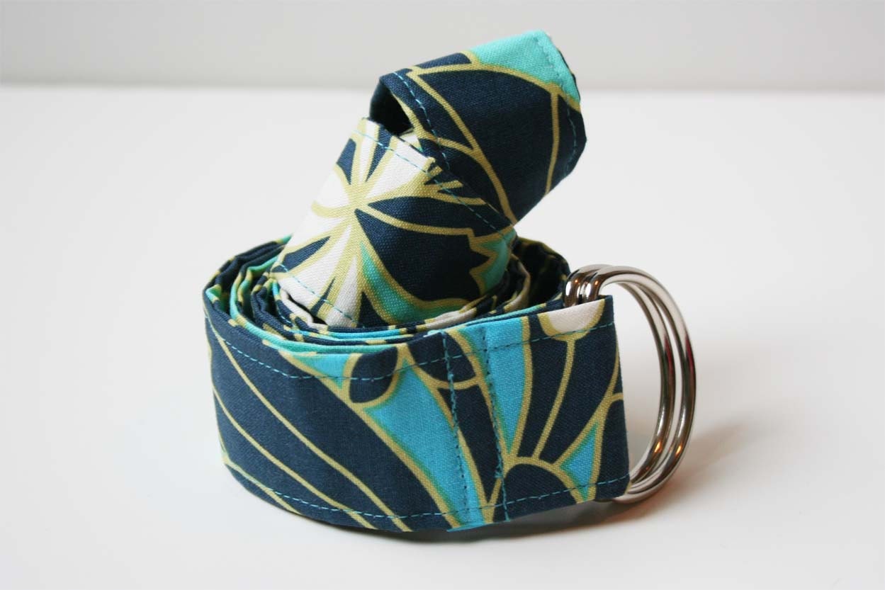 Women's Fabric Belt - Cotton Belt - Size Small