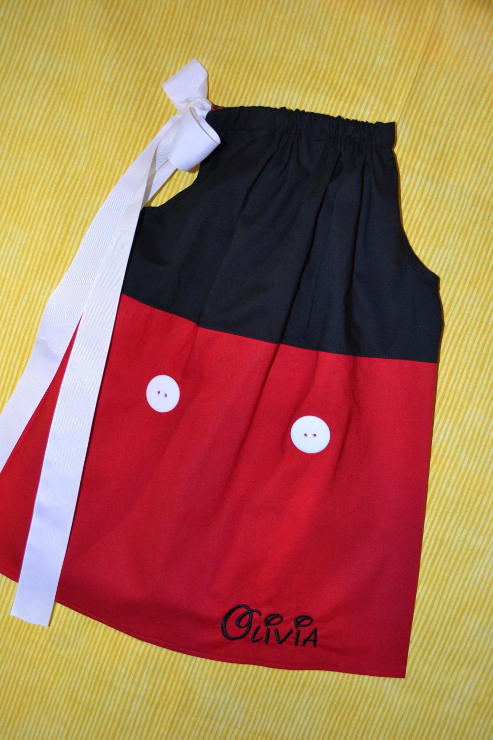 Girls Classic Mickey Mouse Pillowcase dress