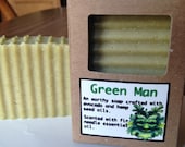 Hemp Soap - Green Man with Fir Needle