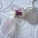 Sea Glass Necklace - Purple Butterfly  Beach Seaglass