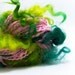 Going wild 2, Tailspun Yarn, MOhair Locks, 50 yards, Art Yarn, Hand Dyed, 2 ply