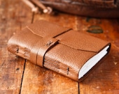 The Traveler - Handmade Leather Travel Journal