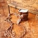 Mini Leather Journal Necklace