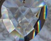 Quilted Heart Window prism 50mm