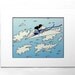 Paper Plane 8x10 Print - kids riding a paper airplane